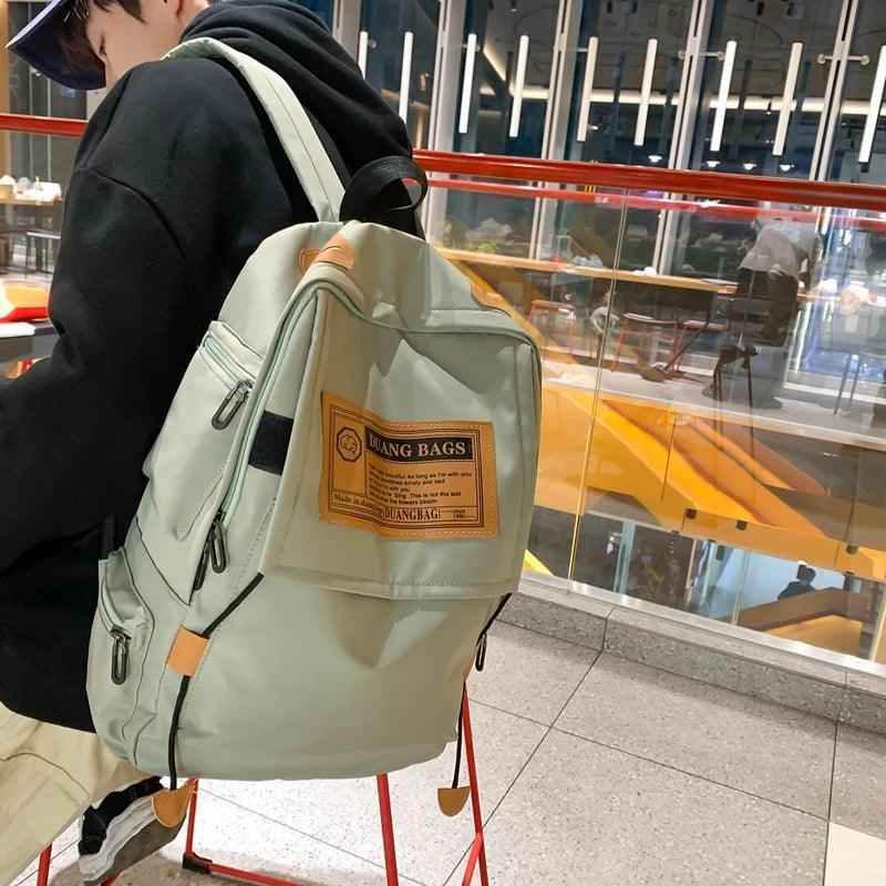 Laptop Cool Backpack CBRQ08 - Large Capacity Unisex Backpack for School & Travel