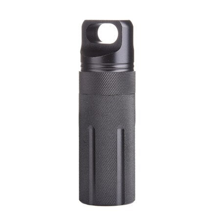 Outdoor Survival Waterproof Mini Pill Bottle - Portable EDC Storage Box for Camping & Hiking