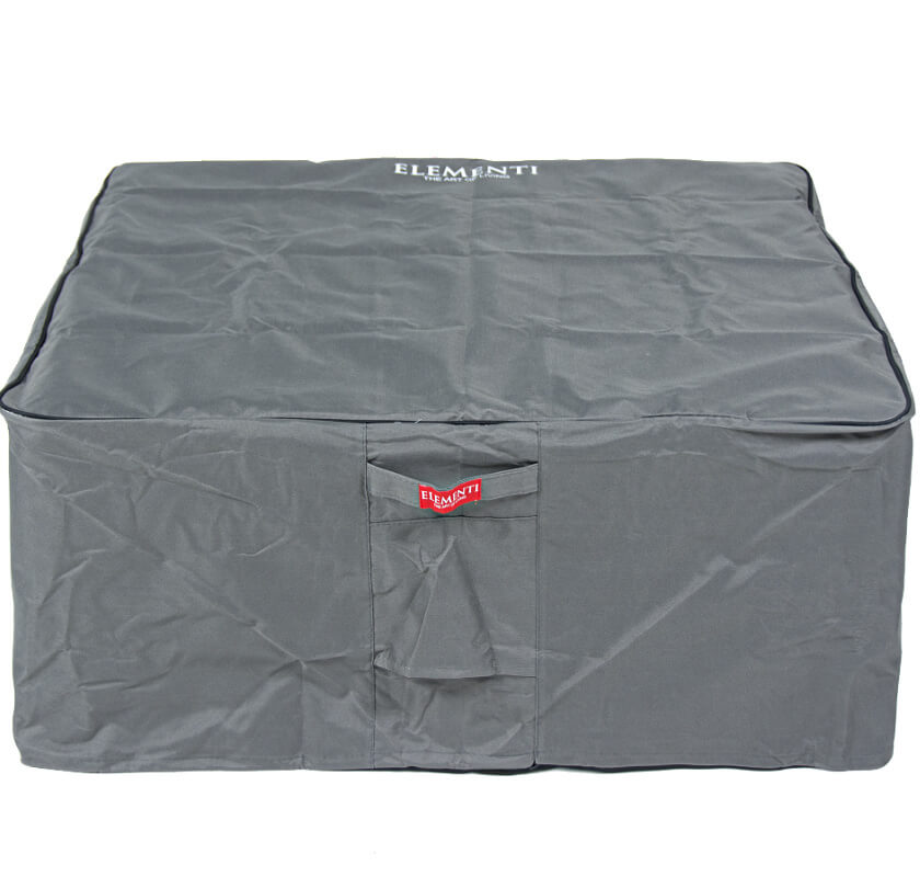 Elementi Capertee Square Concrete Fire Pit Table - OFG411SG