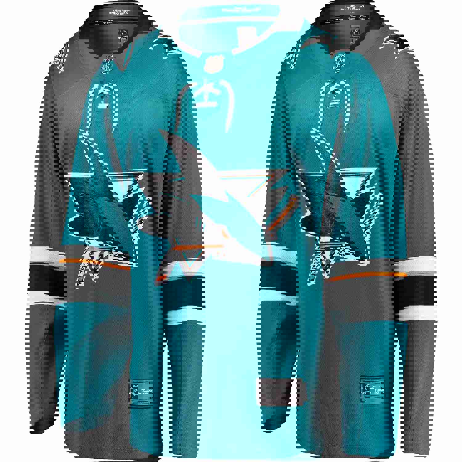 San Jose Sharks Fanatics Branded Breakaway Home Jersey - Teal