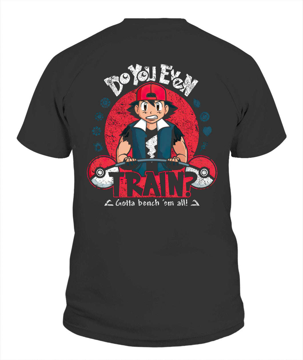 Custom Graphic Unisex Cotton T-Shirt for Gym Training