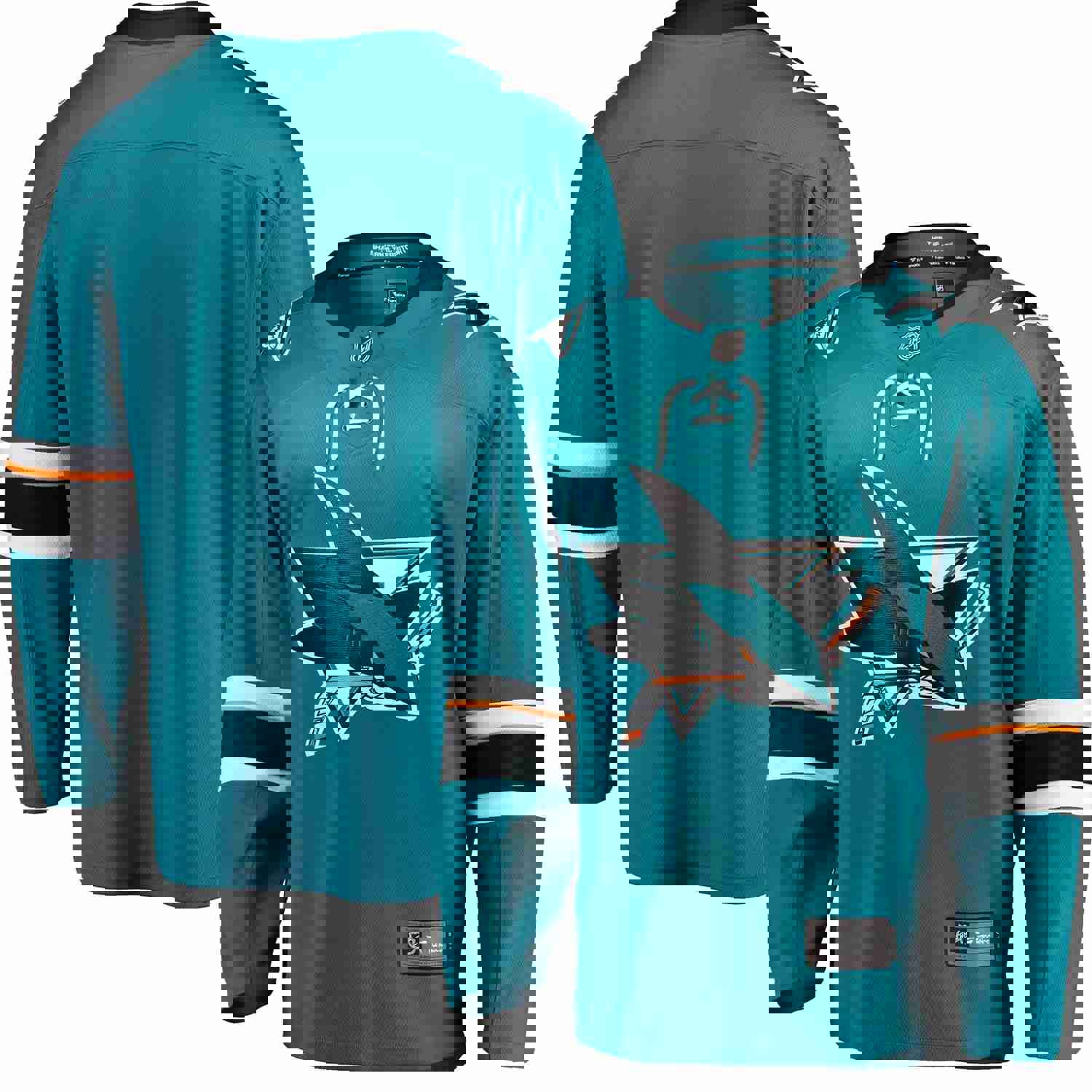 San Jose Sharks Fanatics Branded Breakaway Home Jersey - Teal