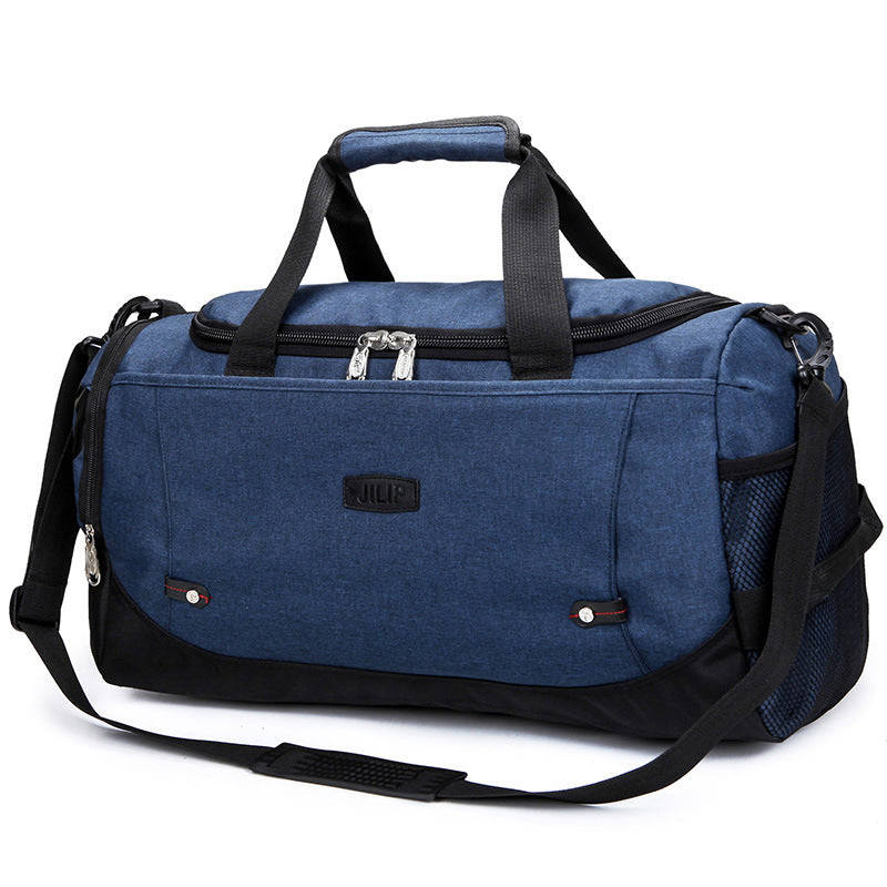 Large Capacity Travel Bag with Separate Shoe Compartment