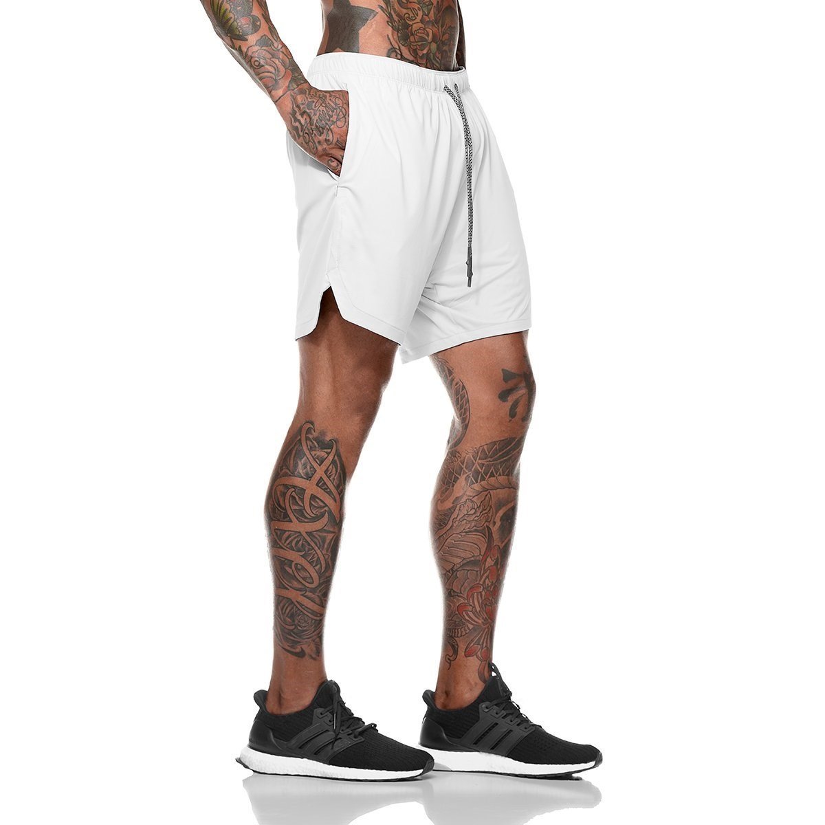 Men's Fitness Sports Training Quick-Drying Jogging Pants with Stealth Pocket