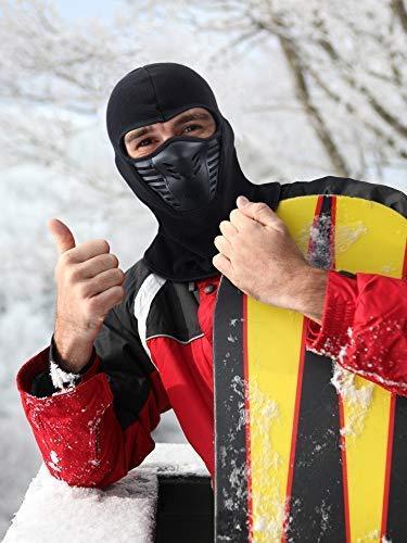 3 Pieces Balaclava Full Face Mask for Skiing, Hunting, and Outdoor Activities