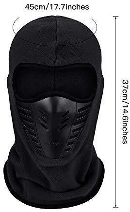 3 Pieces Balaclava Full Face Mask for Skiing, Hunting, and Outdoor Activities