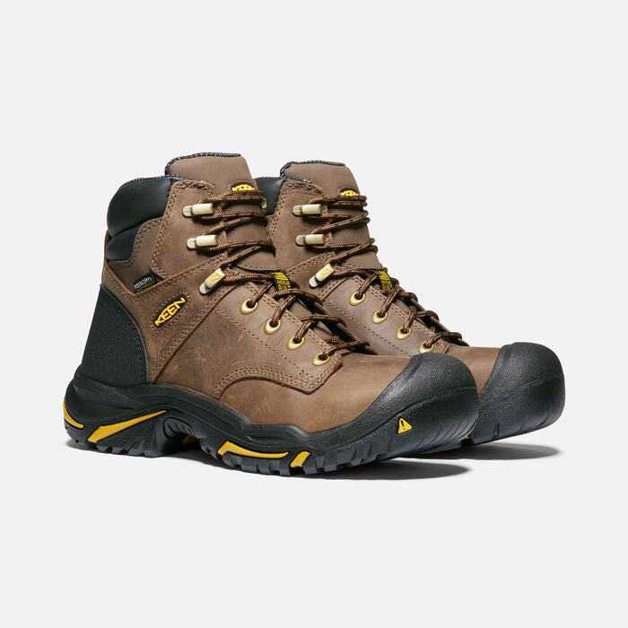 KEEN UTILITY Men's MT Vernon 6 Waterproof Steel Toe Work Boot