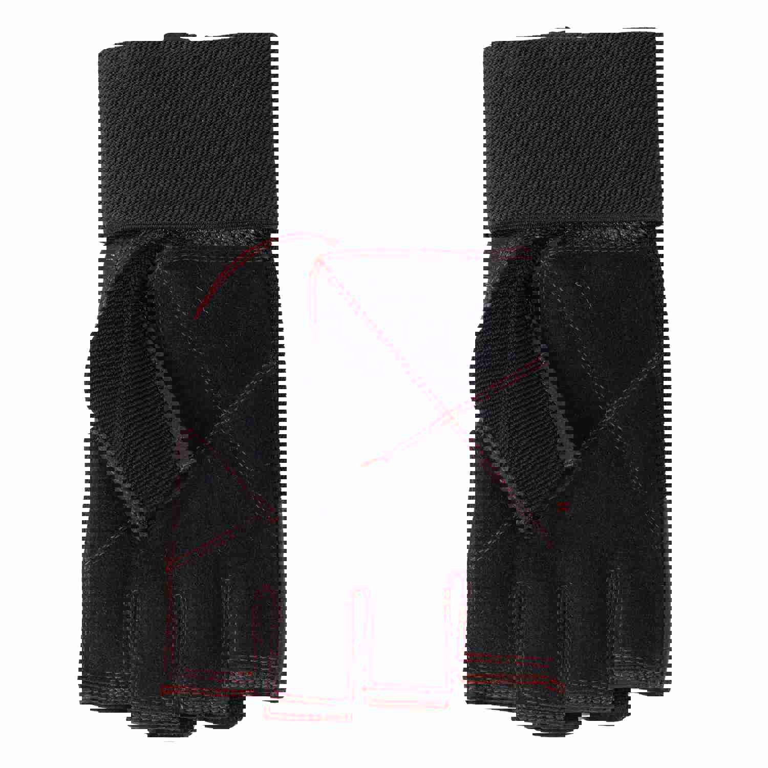 Pro Fitness Gloves – Wrist Wrap Style – S/M – Black/Red