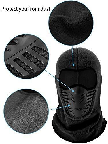 3 Pieces Balaclava Full Face Mask for Skiing, Hunting, and Outdoor Activities
