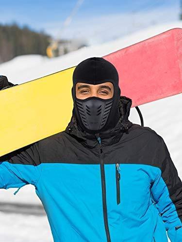 3 Pieces Balaclava Full Face Mask for Skiing, Hunting, and Outdoor Activities
