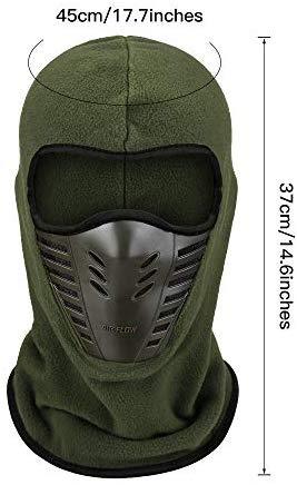3 Pieces Balaclava Full Face Mask for Skiing, Hunting, and Outdoor Activities