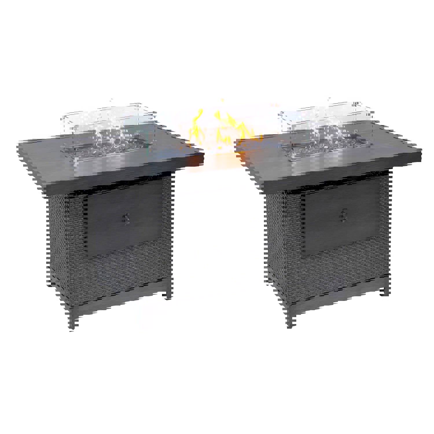 Novi 52 Multi-Functional Outdoor Propane Fire Pit Table – 50,000 BTU, CSA Certified