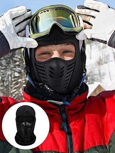 3 Pieces Balaclava Full Face Mask for Skiing, Hunting, and Outdoor Activities