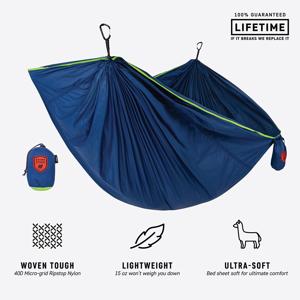 Trunk Tech Single Hammock for Outdoor Relaxation