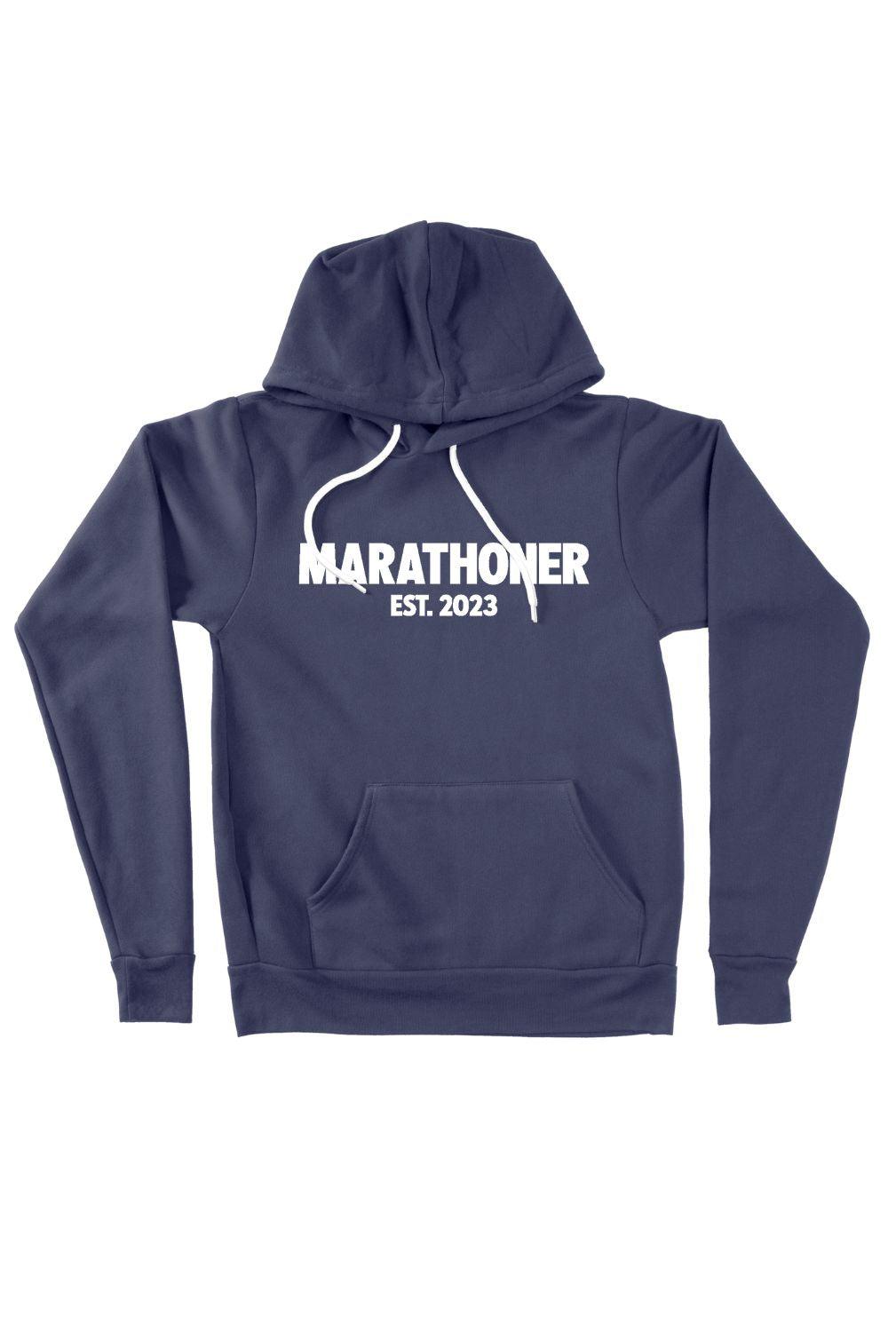 Marathoner EST 2023 Hoodie Sweatshirt