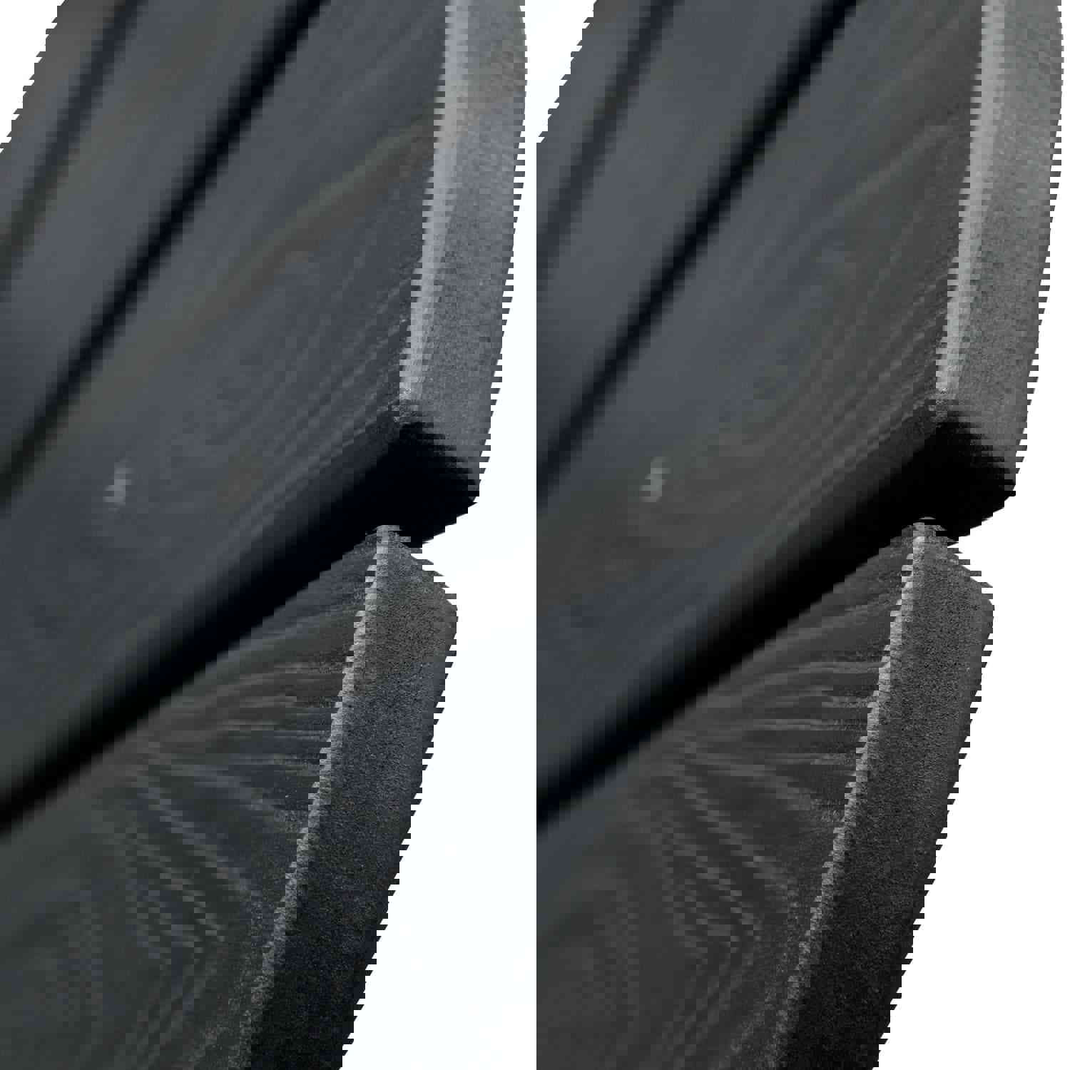 Ovios 3-Piece Outdoor Adirondack Chair Set with Dark Grey Fire Pit