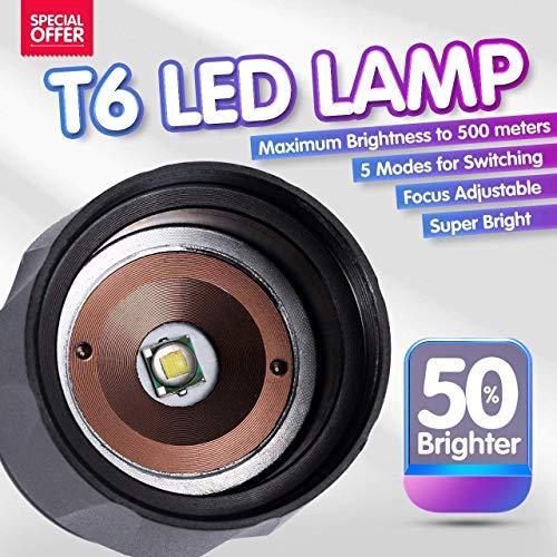 Super Bright LED Tactical Flashlight for Camping, Hiking & Outdoor Activities