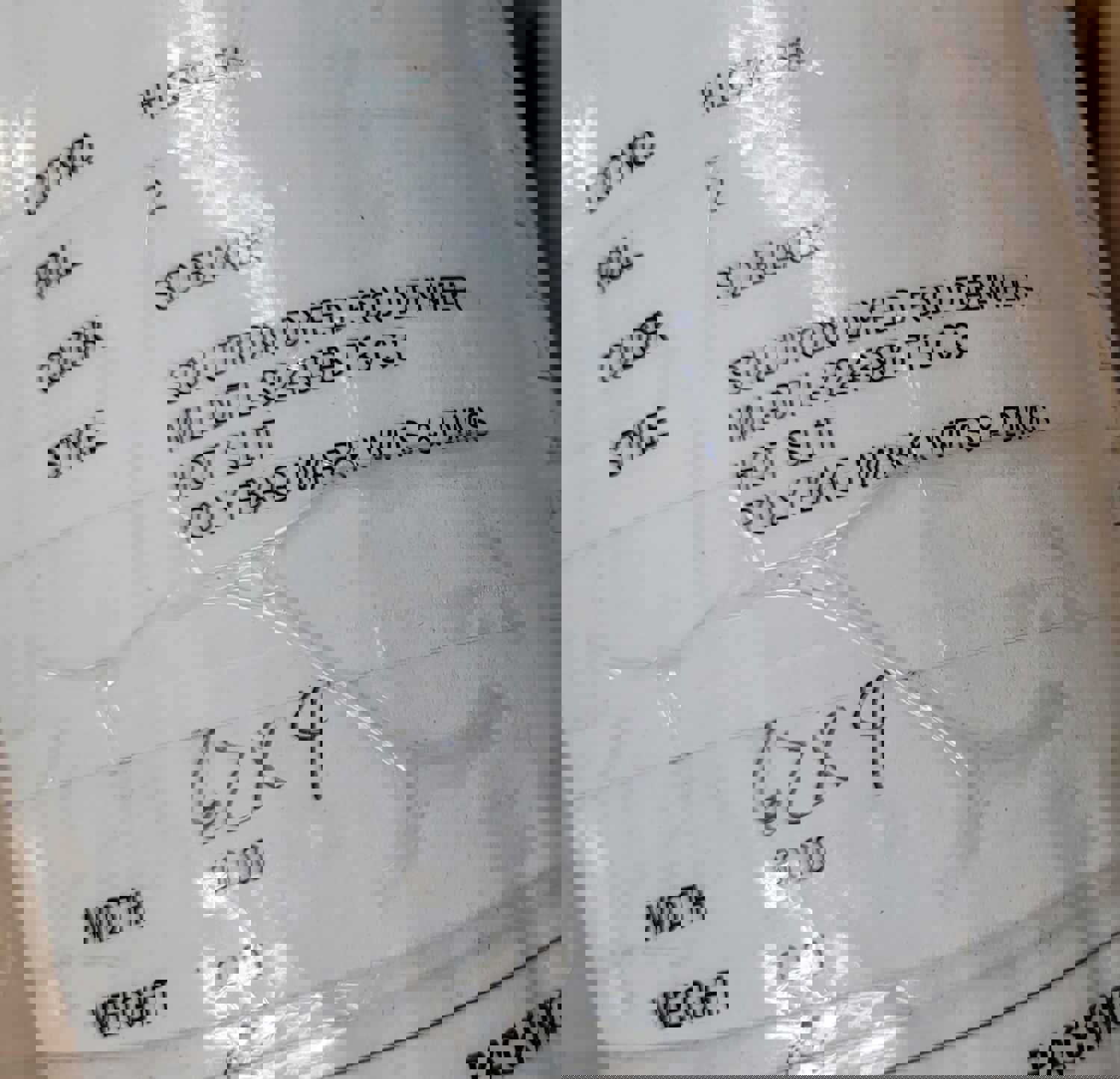 500D Cordura Fabric Black - Waterproof Nylon for Outdoor Gear