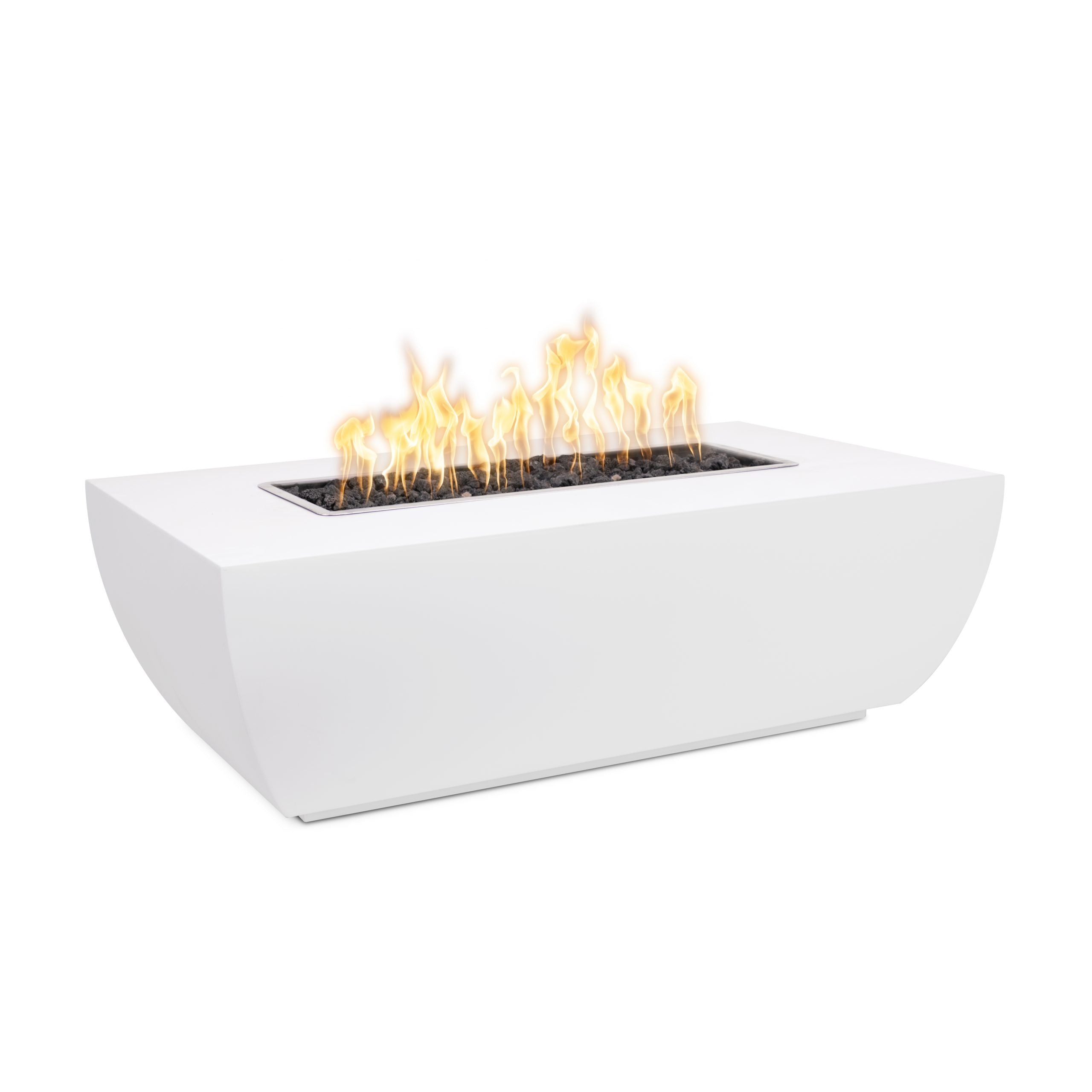 Outdoor Plus Linear Avalon 72 Stainless Steel Liquid Propane Fire Pit with Match Lit Ignition