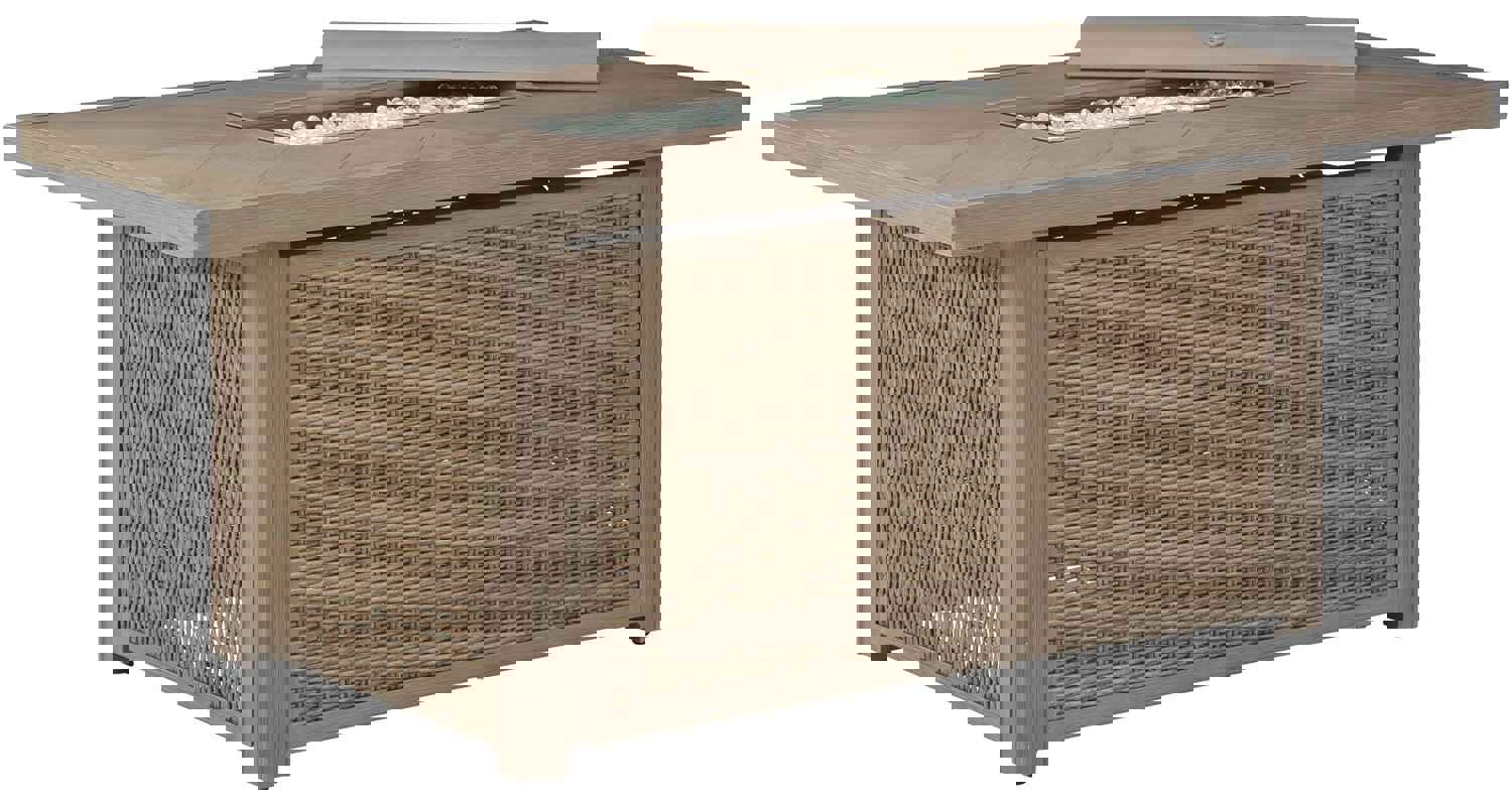 Beachcroft - Rectangular Fire Pit Table