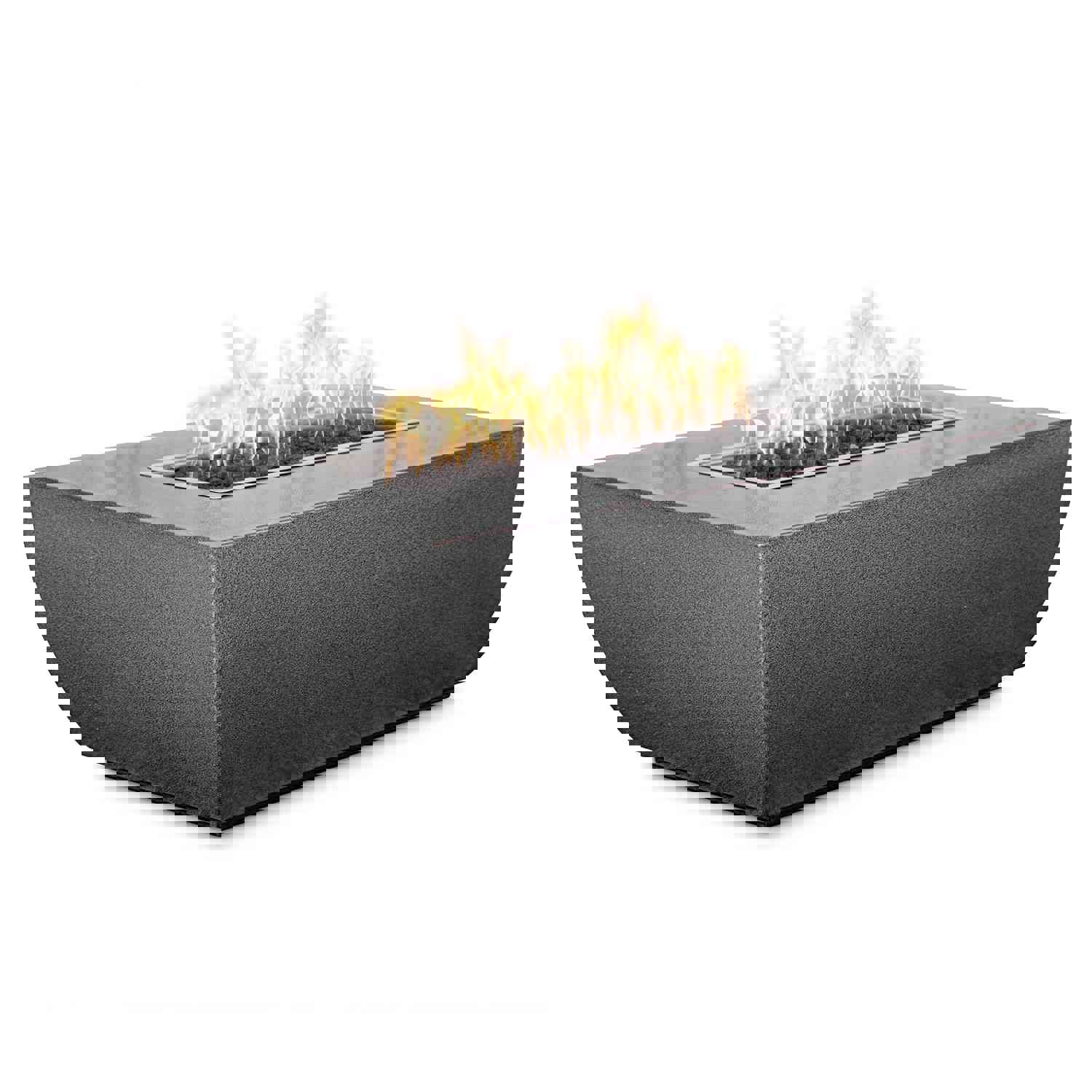 Outdoor Plus Linear Avalon 72 Stainless Steel Liquid Propane Fire Pit with Match Lit Ignition