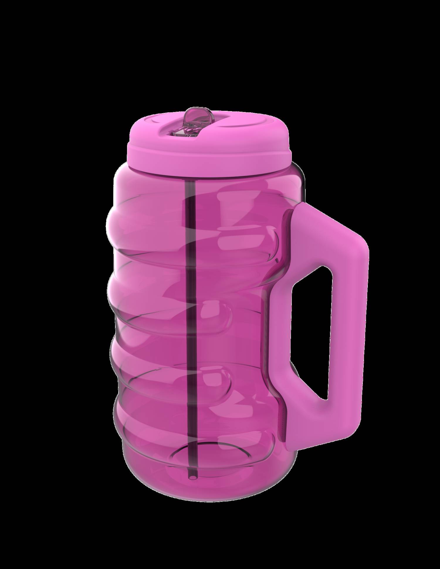 Cool Gear 4-Pack BEAST 100 oz Jug with Handle - Large Capacity Water Bottle for Athletes and Outdoor Sports