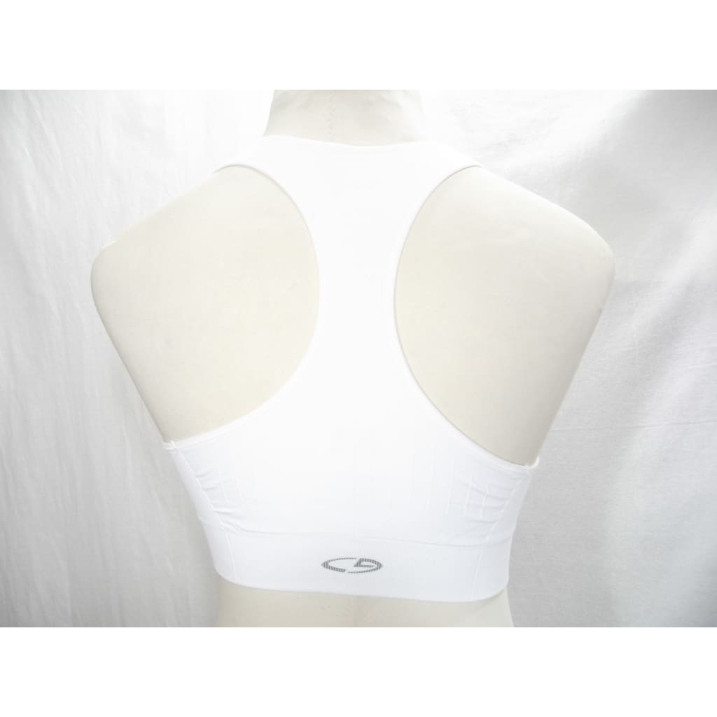 Champion N9169 Wire Free Racerback Sports Bra - XS X-SMALL White