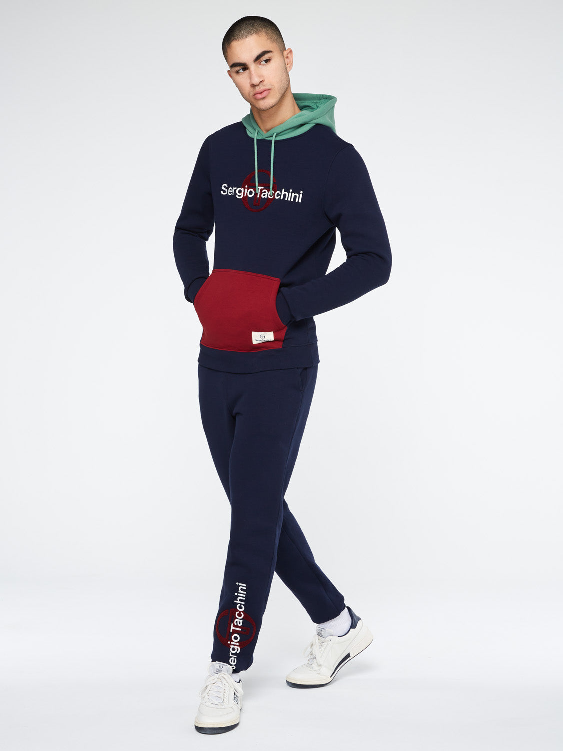 Sergio Tacchini Marino Hoodie - Maritime Blue