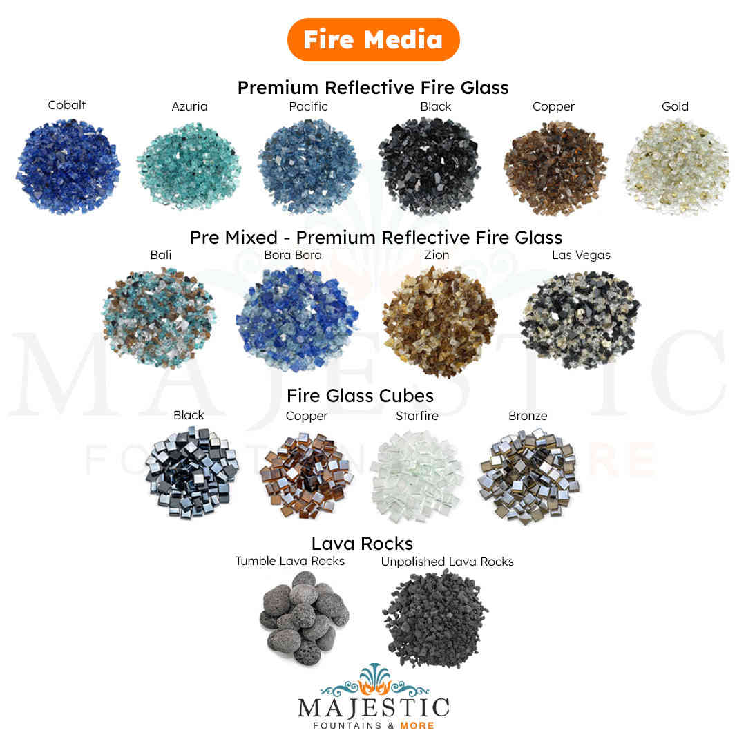 The Outdoor Plus Martillo Round Fire Pit in Hammered Copper with Free Cover