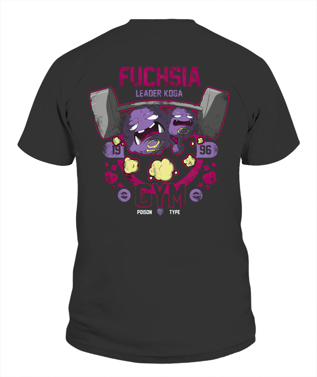 Fuchsia Gym New Custom Graphic Apparel - Unisex Cotton T-Shirt