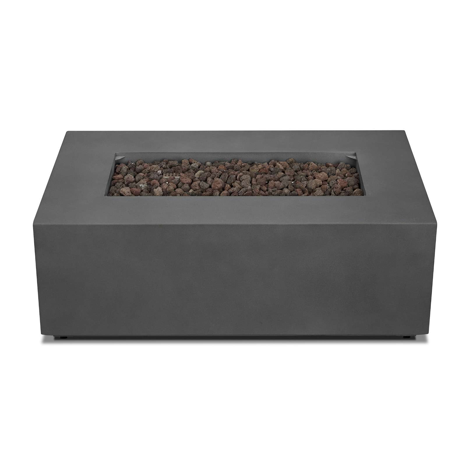 Real Flame Aegean 42 Rectangle Propane or Natural Gas Fire Pit Table