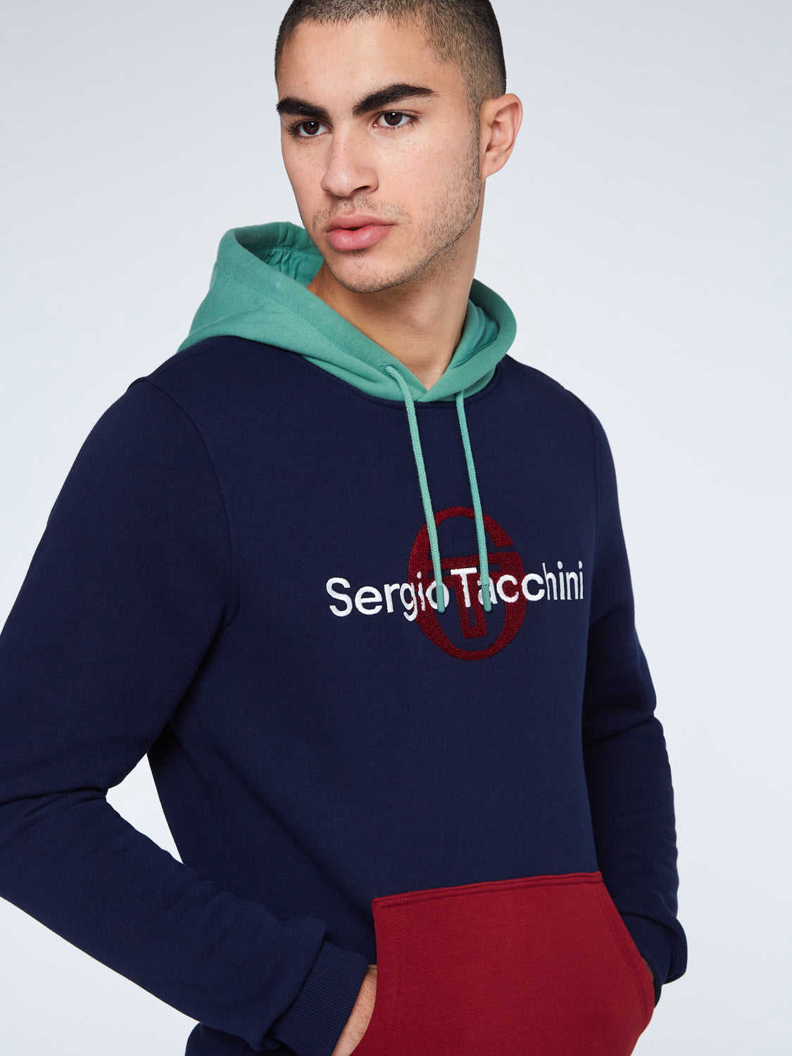 Sergio Tacchini Marino Hoodie - Maritime Blue