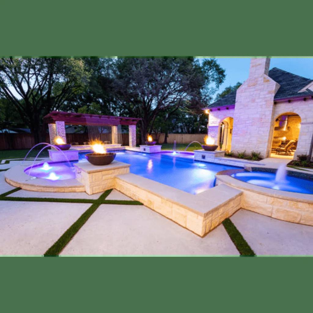 Outdoor Plus Sedona 60 NG Round Concrete Fire Pit
