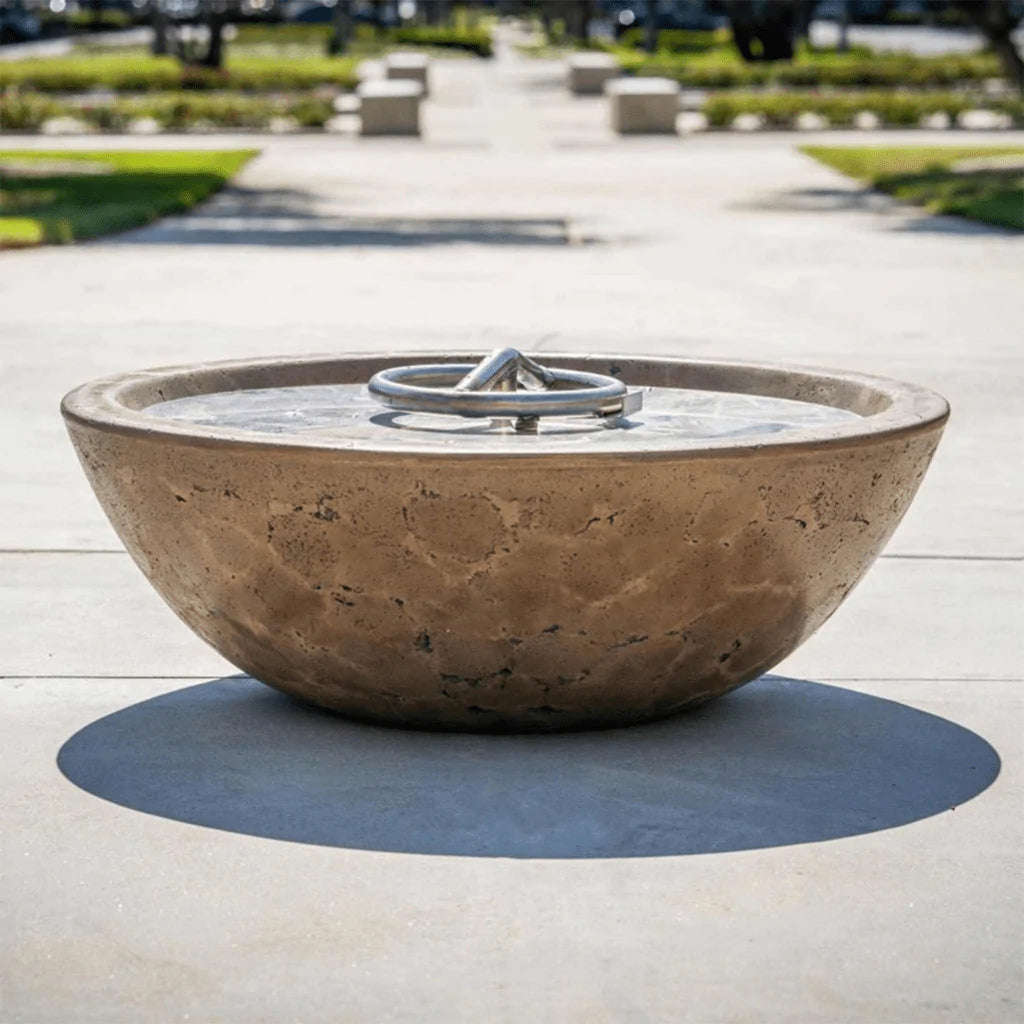 Outdoor Plus Sedona 60 NG Round Concrete Fire Pit