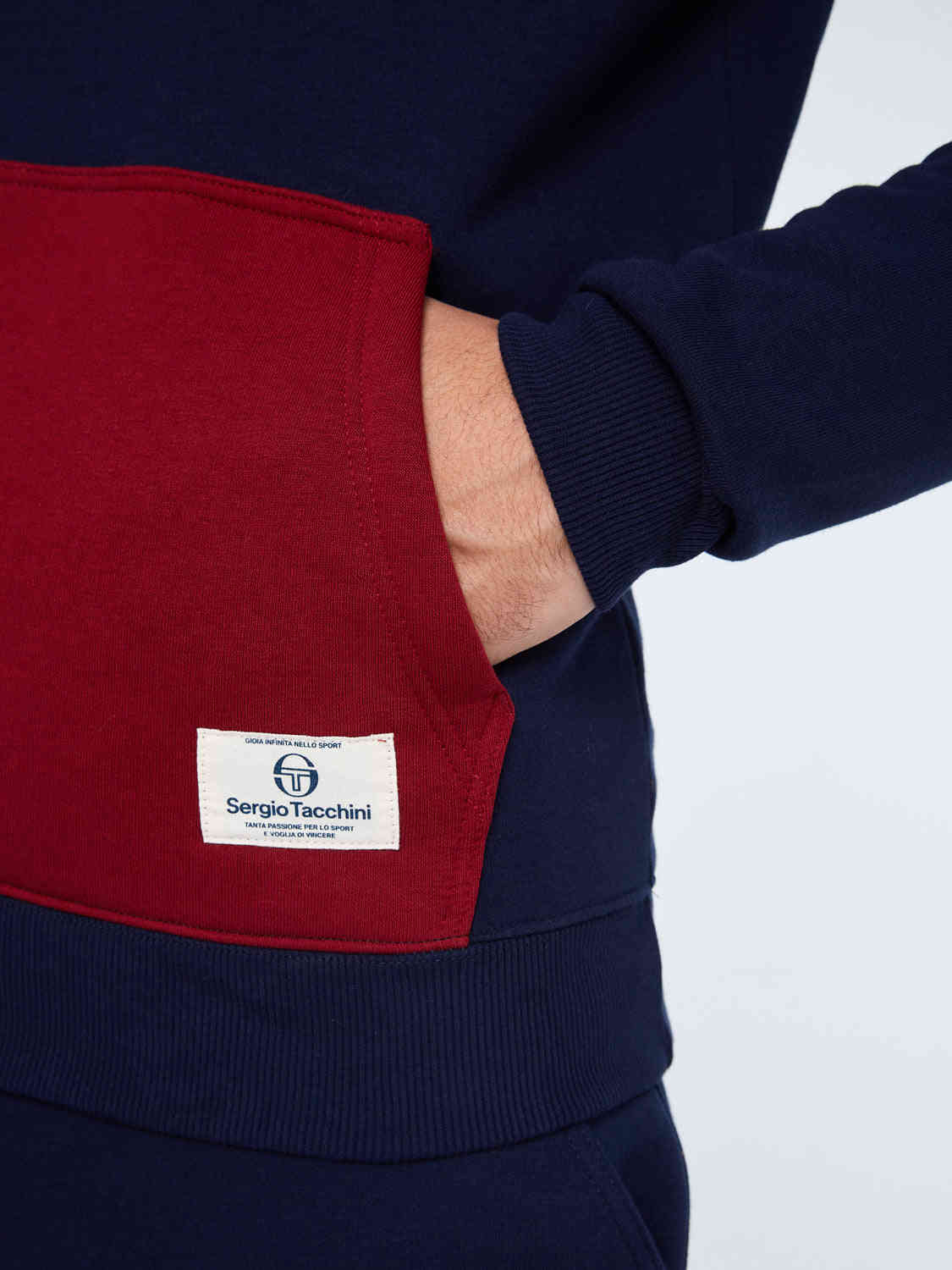 Sergio Tacchini Marino Hoodie - Maritime Blue