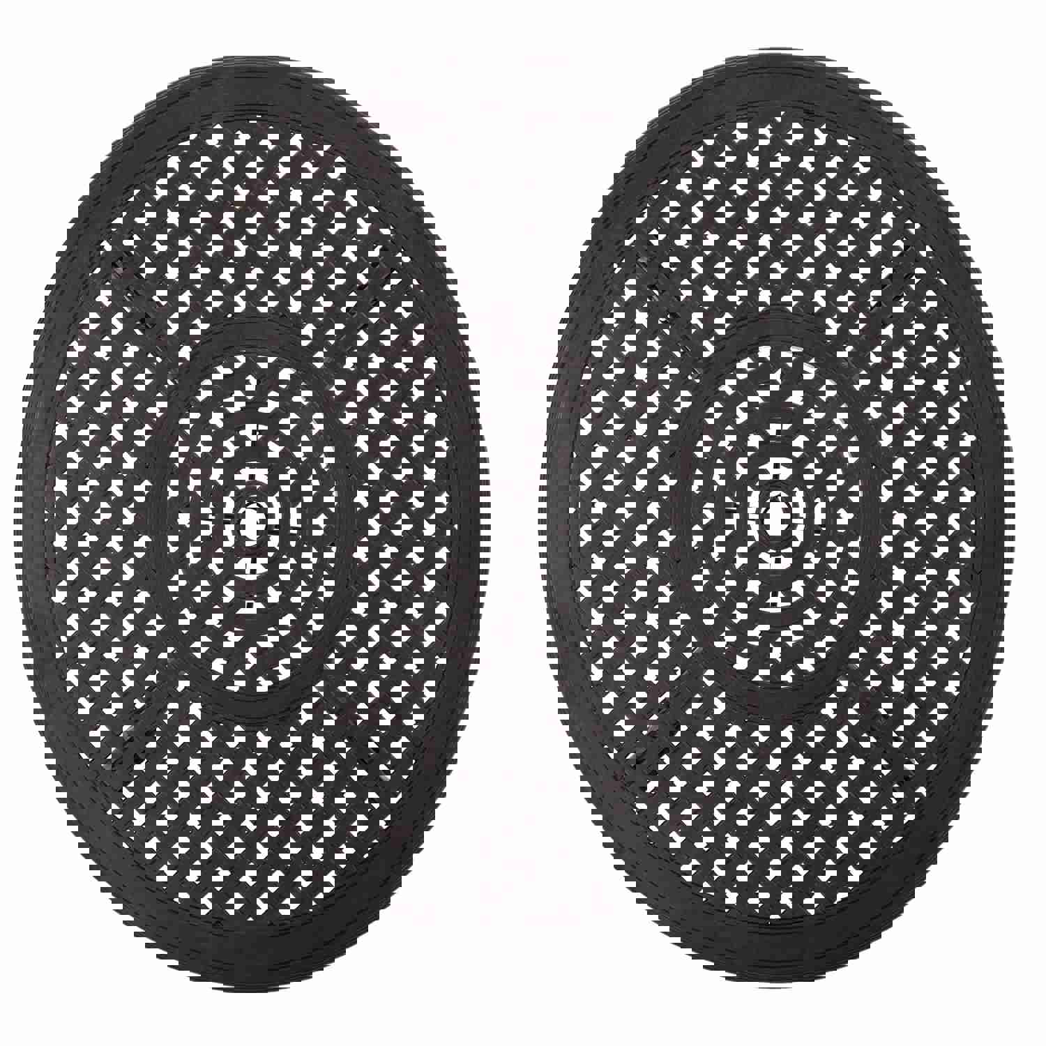 Fonzo Outdoor Bronze Cast Aluminum Circular Dining Table