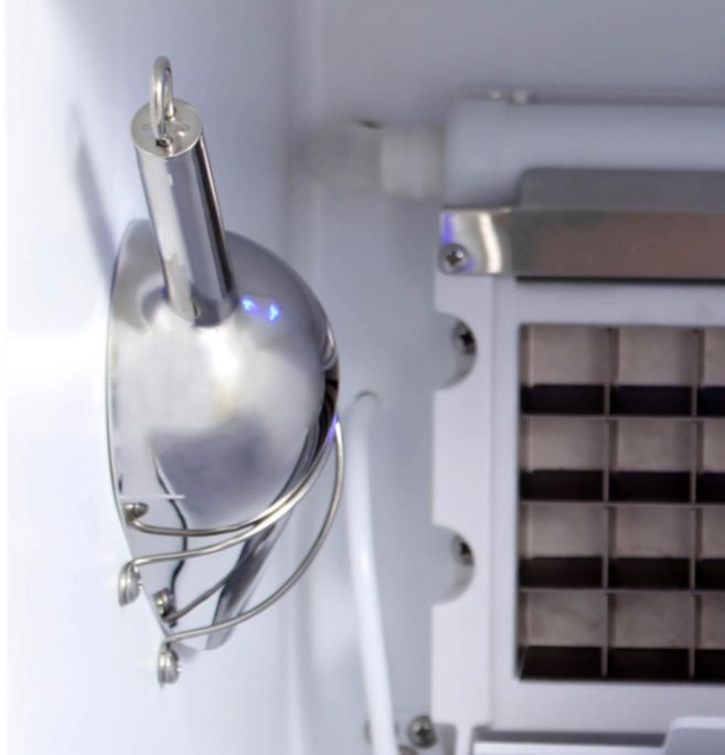 Blaze 50 LB. 15 Inch Outdoor Ice Maker with Gravity Drain