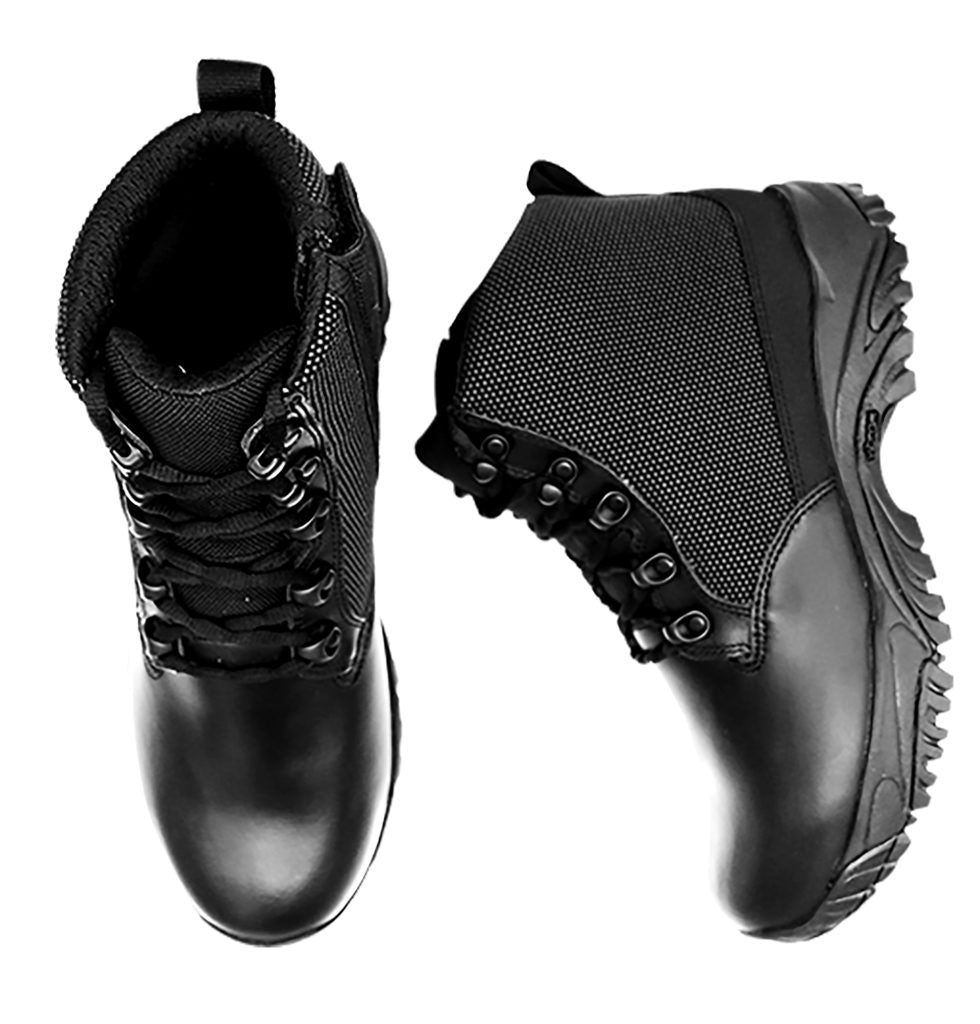 ALTAI Black Tactical Waterproof Side Zip 6 Boots (MFT100-ZS)