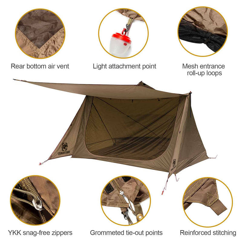 Portable Jungle Camping Tent for Outdoor Adventures