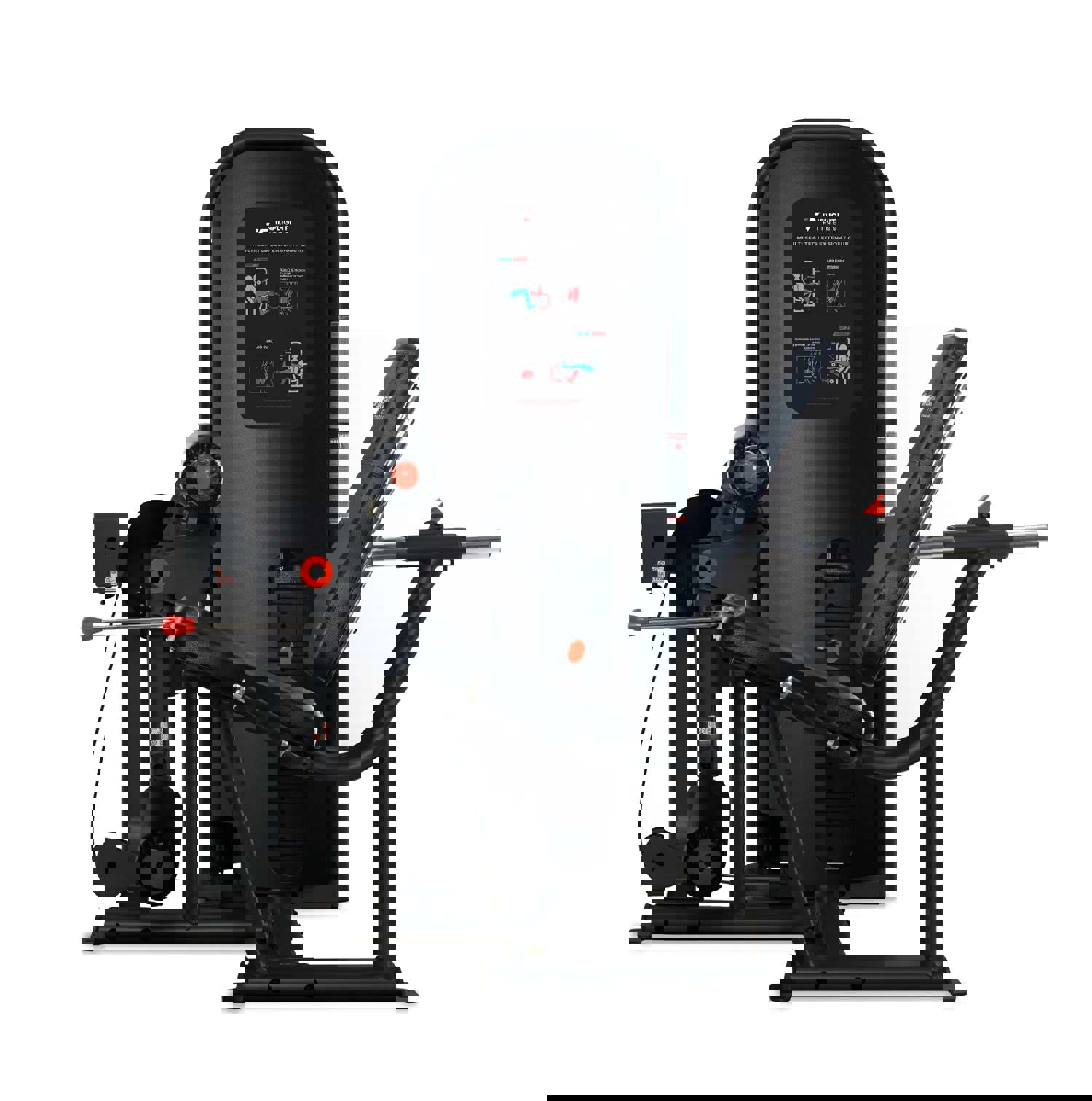 Inflight Fitness CT Series Seated Leg Extension and Curl Machine