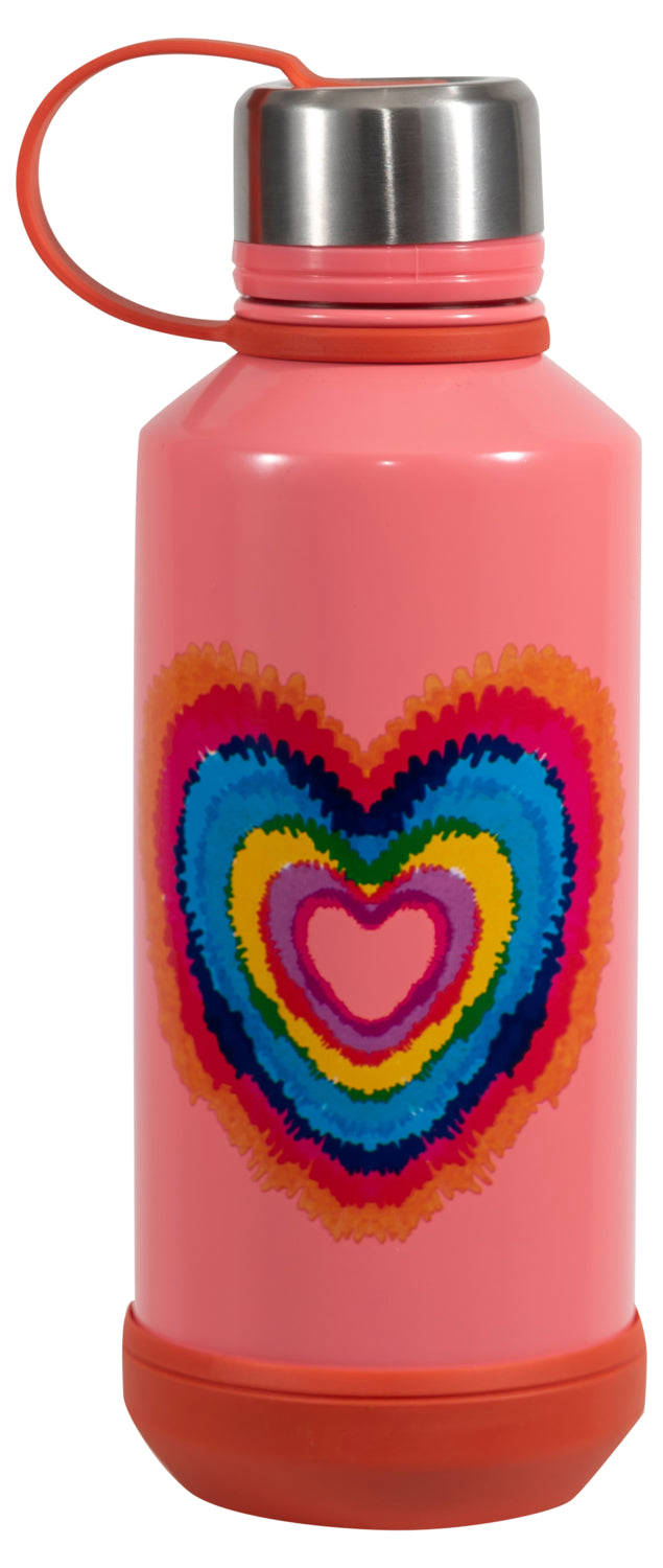 COOL GEAR 4-Pack 16 oz Stainless Steel Vacuum Insulated Water Bottle with Twist Off Cap