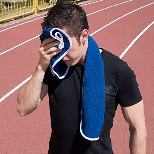 Premium Fitness Gym Towels (2 Pack) - Soft, Quick-drying & Odor-free