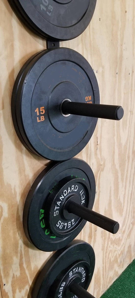 Granite Fitness V2 Wall Stud Mount 4 Post Plate Storage - Free Shipping