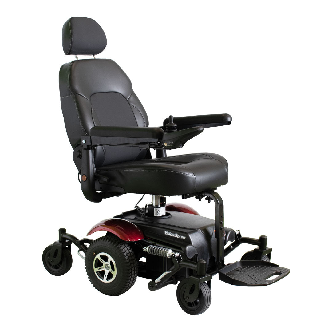 Merits Health Vision Sport Power Wheelchair With Seat Lift