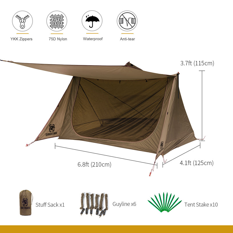 Portable Jungle Camping Tent for Outdoor Adventures