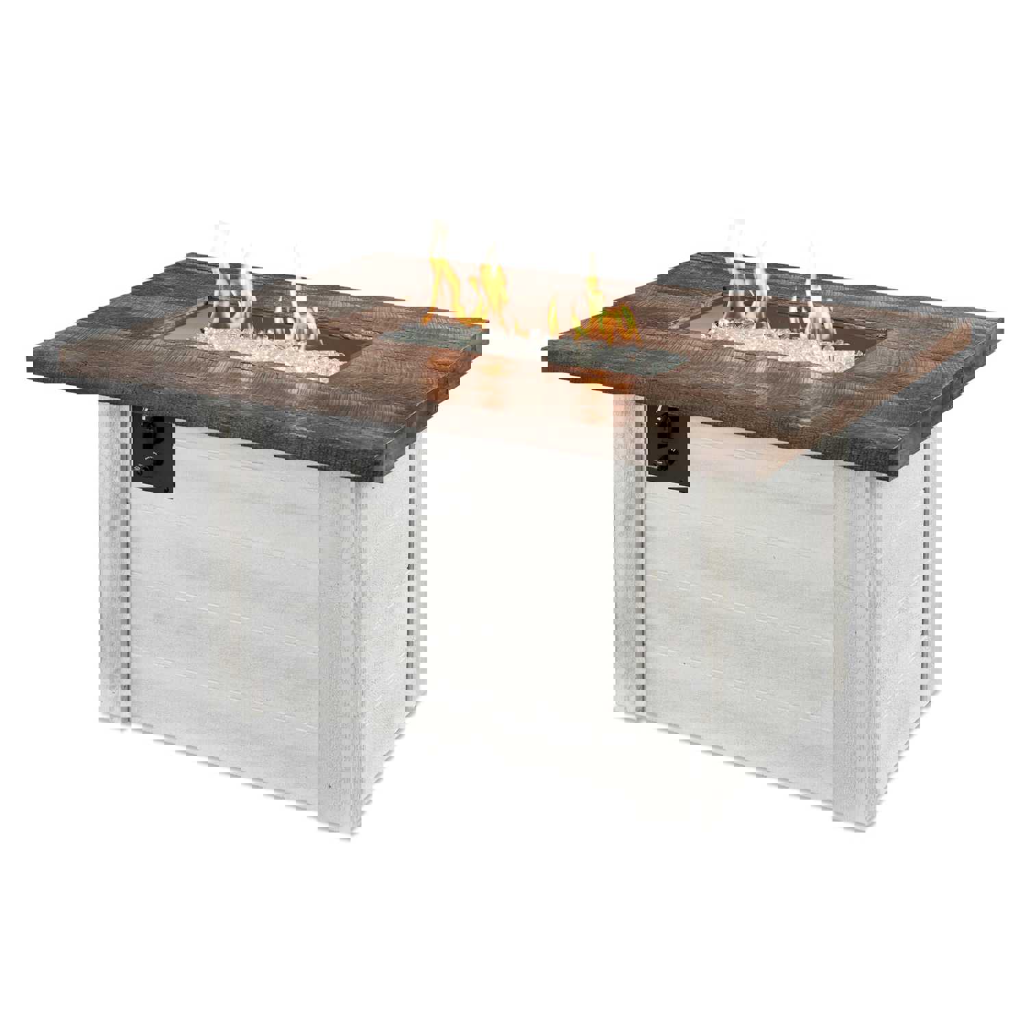 The Outdoor GreatRoom Company Alcott Rectangular Gas Fire Pit Table | ALC-1224