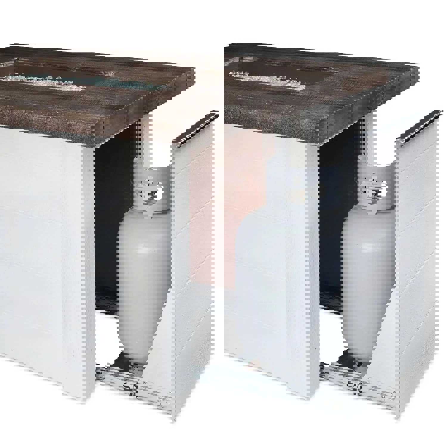 Outdoor GreatRoom Alcott Rectangular Gas Fire Pit Table