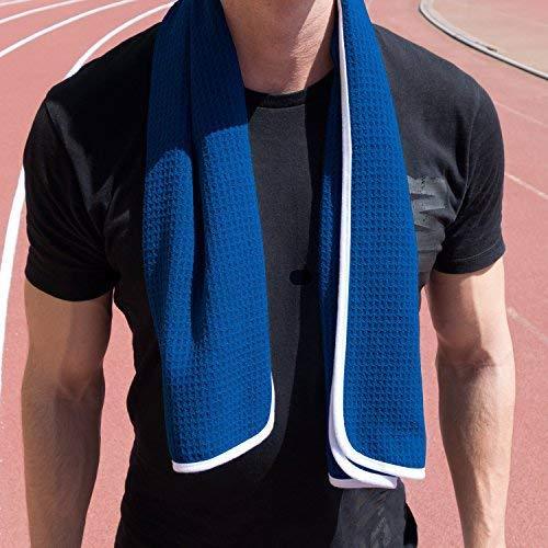 Premium Fitness Gym Towels (2 Pack) - Soft, Quick-drying & Odor-free