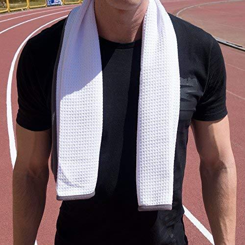 Premium Fitness Gym Towels (2 Pack) - Soft, Quick-drying & Odor-free