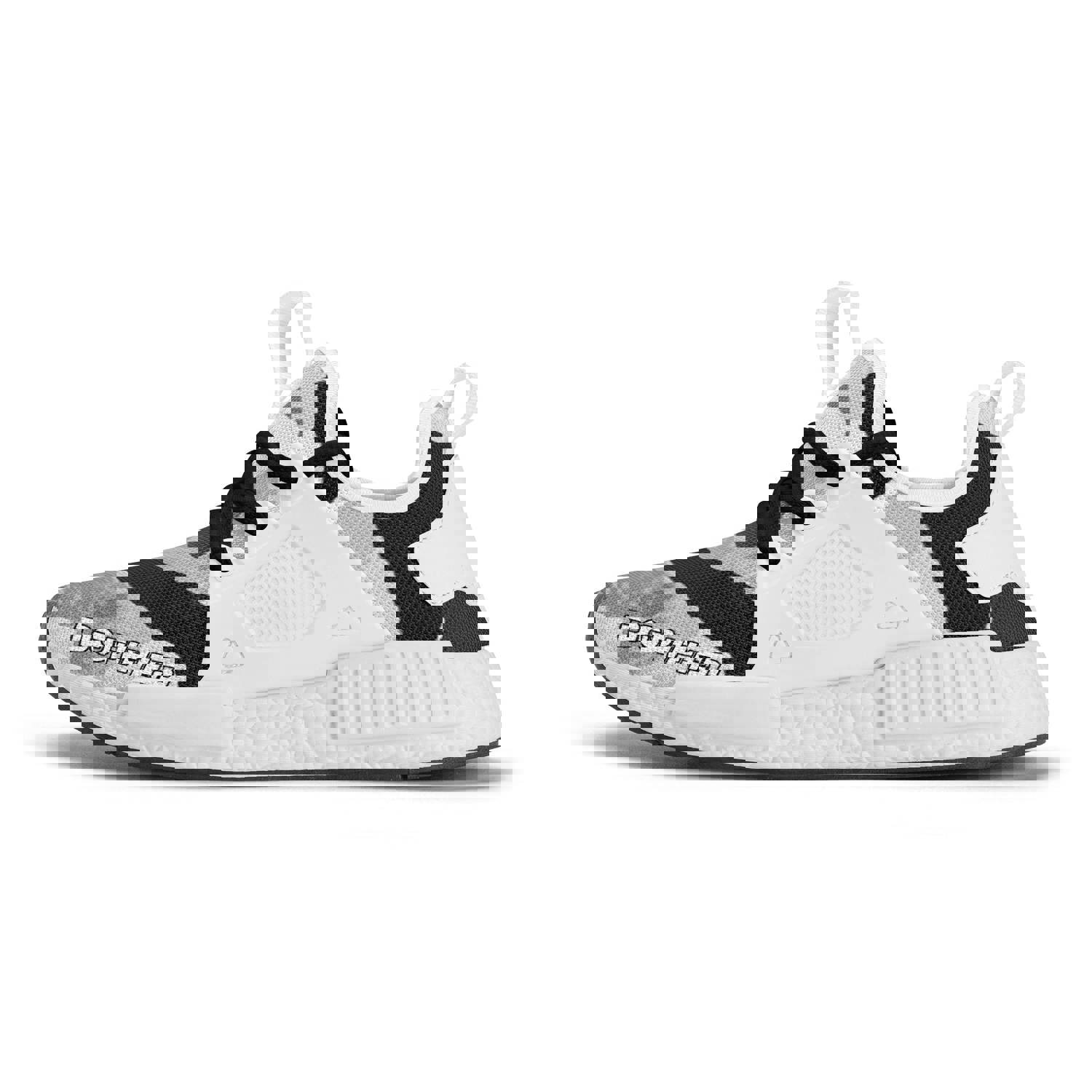 Men's DOPiFiED Tech Camo Mesh Sport Race Sneakers